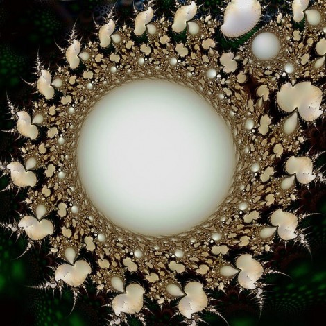 Abstract Flowers - Full Round Diamond Painting(30*30cm)