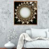 Abstract Flowers - Full Round Diamond Painting(30*30cm)