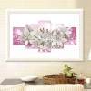 5pcs/set Flower - Full Round Diamond Painting(95*45cm)