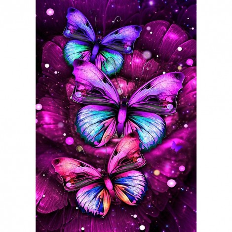 Butterfly - Full Round Diamond Painting