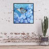 Butterfly Flowers - Full Round Diamond Painting