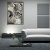 Grey Cat Butterfly - Partial Round Diamond Painting