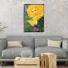 Butterfly Flower - Full Round Diamond Painting