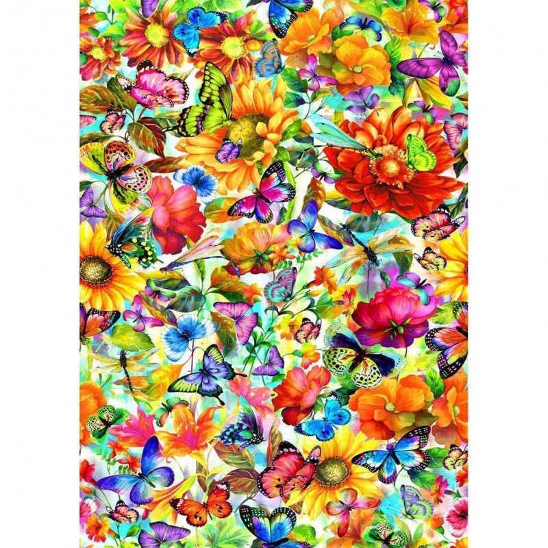 Colorful Flower Butt...