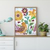 Birds And Flowers - Crystal Rhinestone Diamond Painting