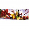 Rose Wine - Partial Round Diamond Painting(75*30cm)