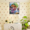 House Flower - Full Round Diamond Painting