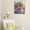 House Flower - Full Round Diamond Painting