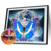 Butterfly Earth - Full Round Diamond Painting(40x50cm)