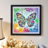 Butterfly - Full Round Diamond Painting(30*30cm)