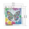 Butterfly - Full Round Diamond Painting(30*30cm)