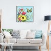 Butterfly Flower - Full Round Diamond Painting