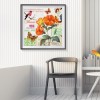 Letter Flower - Full Round Diamond Painting