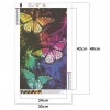 Butterfly - Full Round Diamond Painting(30*48CM)