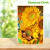 Flower Butterfly - Full Round Diamond Painting