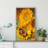 Flower Butterfly - Full Round Diamond Painting