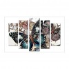 5pcs/set Butterfly - Full Round Diamond Painting(95*45cm)