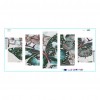 5pcs/set Butterfly - Full Round Diamond Painting(95*45cm)