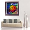 Rainbow Rose - Partial Round Diamond Painting (30*30cm)