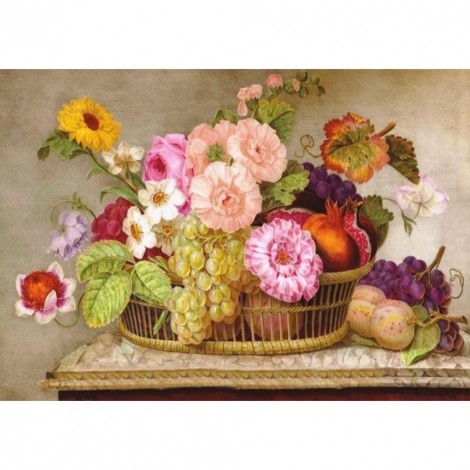 Flower - Full Round Diamond Painting