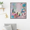 Love Flower Butterfly - Full Round Diamond Painting