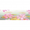 Lotus Flower - Full Round Diamond Painting(80x30cm)