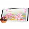 Lotus Flower - Full Round Diamond Painting(80x30cm)
