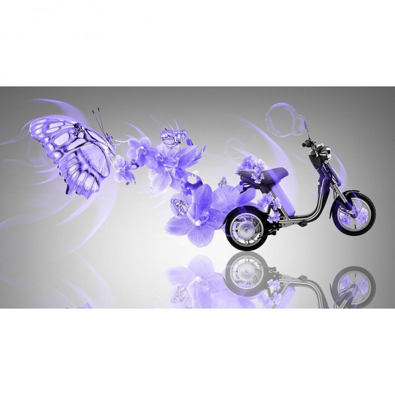 Purple Flowers Motor...
