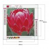 Protea Flower - Full Round Diamond Painting