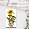 Flower Butterfly - Full Round Diamond Painting