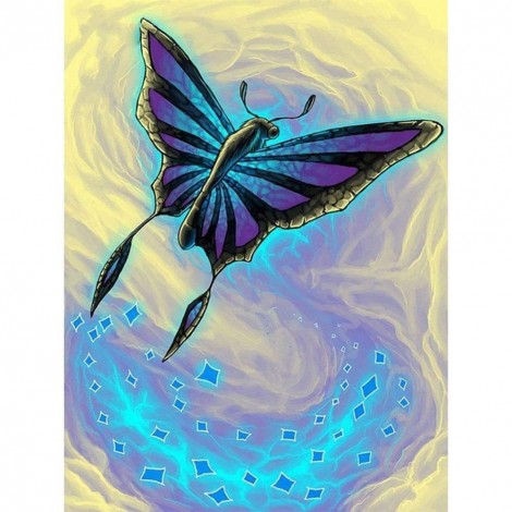 Butterfly - Full Round Diamond Painting