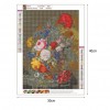 Flowers - Full Round Diamond Painting