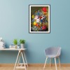 Flowers - Full Round Diamond Painting