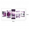 5pcs/set Flower - Full Round Diamond Painting (95*45cm)