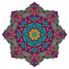 Mandala Datura Tree- Full Round Diamond Painting