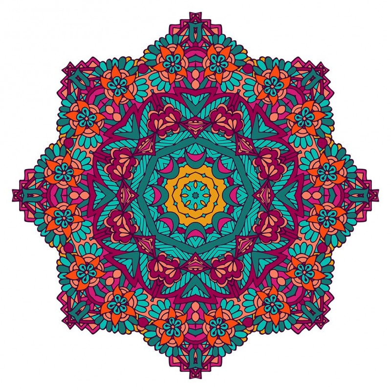 Mandala Datura Tree-...
