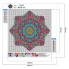 Mandala Datura Tree- Full Round Diamond Painting