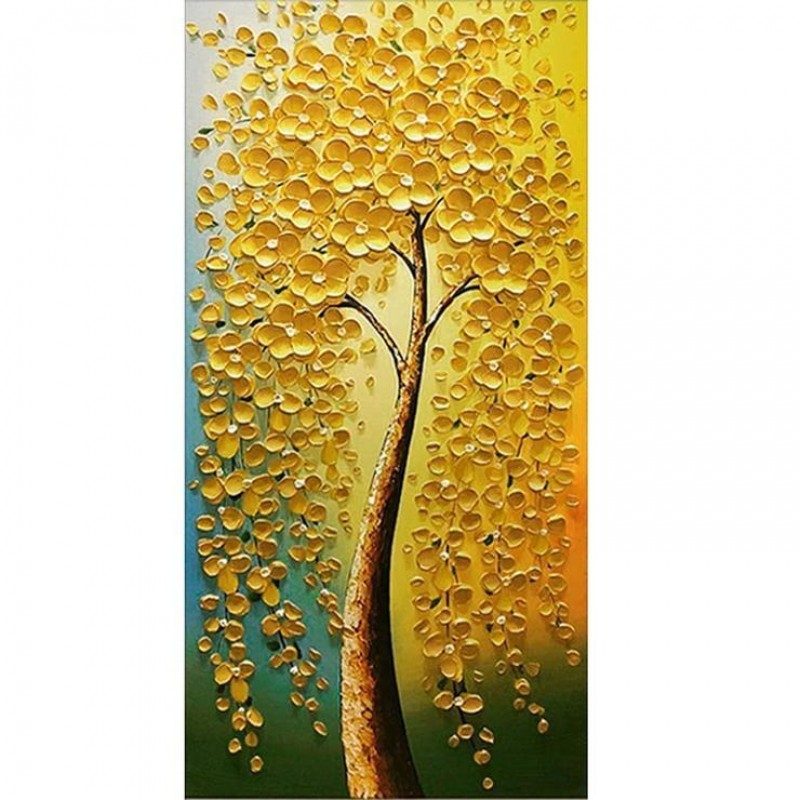 Golden Flower Tree -...