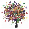 Butterfly Tree - Crystal Rhonestone Diamond Painting