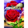 Apple Rose- Full Round Diamond Painting