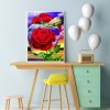 Apple Rose- Full Round Diamond Painting