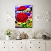 Apple Rose- Full Round Diamond Painting