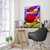 Apple Rose- Full Round Diamond Painting