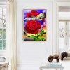 Apple Rose- Full Round Diamond Painting