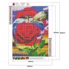 Apple Rose- Full Round Diamond Painting