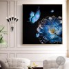 Butterfly Flower - Full Round Diamond Painting(40*40cm)