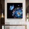Butterfly Flower - Full Round Diamond Painting(40*40cm)