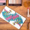 Portable DIY Special Shaped Diamond Painting Makeup Mirror (Cat Butterfly)