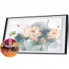 Lotus Flower - Full Round Diamond Painting(100x50cm)