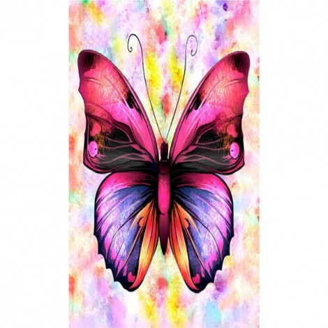 Butterfly - Full Round Diamond Painting(30*48cm)
